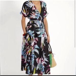 Mara Hoffman xylophone leaf print dress